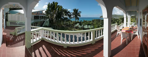 Lighthouse Villa panorama view