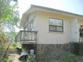 rear entrance and side porch