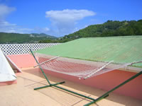 hammock on sundeck